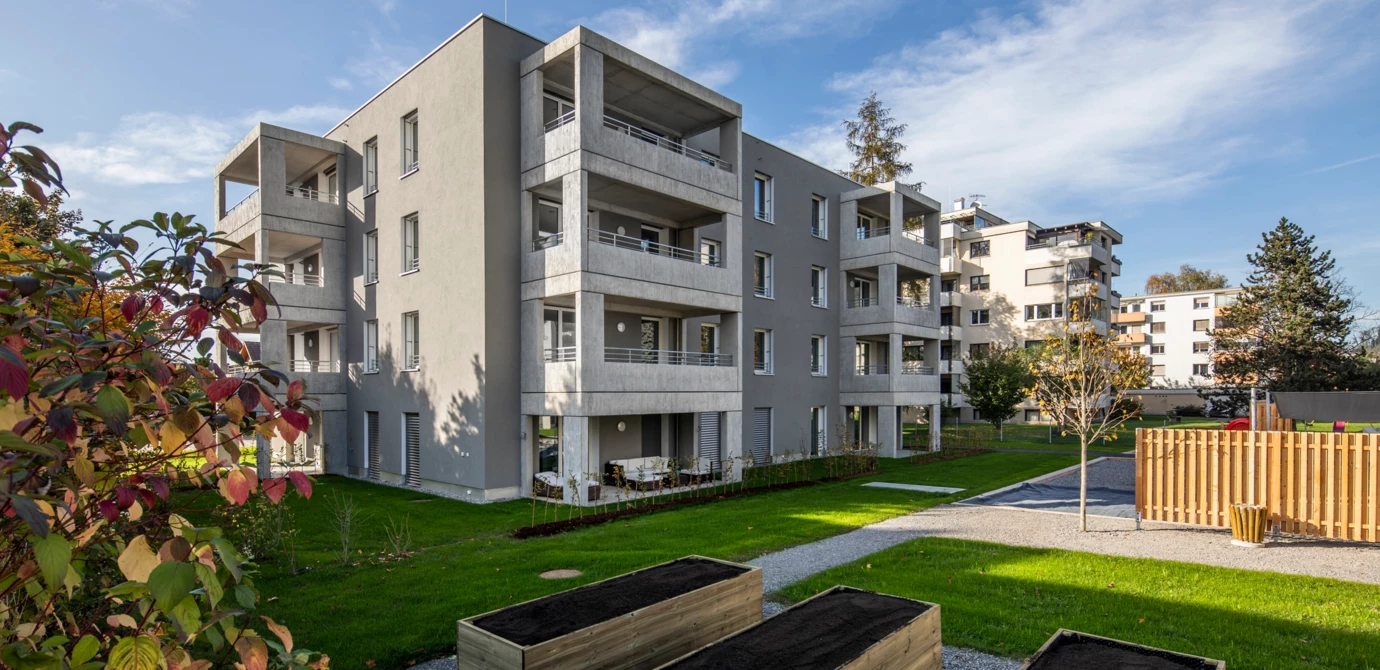 Hilft mit, den Holzbau auf den richtigen Weg zu bringen: das Innovationsprojekt Lerchenstraße in Wolfurt von Rhomberg Bau. 
Quelle: Weissengruber
 Hilft mit, den Holzbau auf den richtigen Weg zu bringen: das Innovationsprojekt Lerchenstraße in Wolfurt von Rhomberg Bau. 
Quelle: Weissengruber